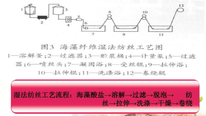 海藻纖維生產(chǎn)工藝